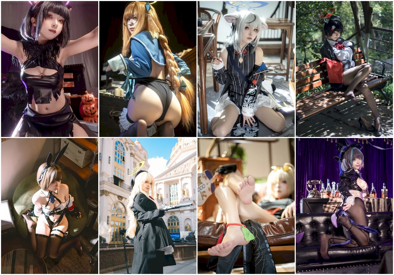 矢量鱼写真图片 性感美少女网红模特
