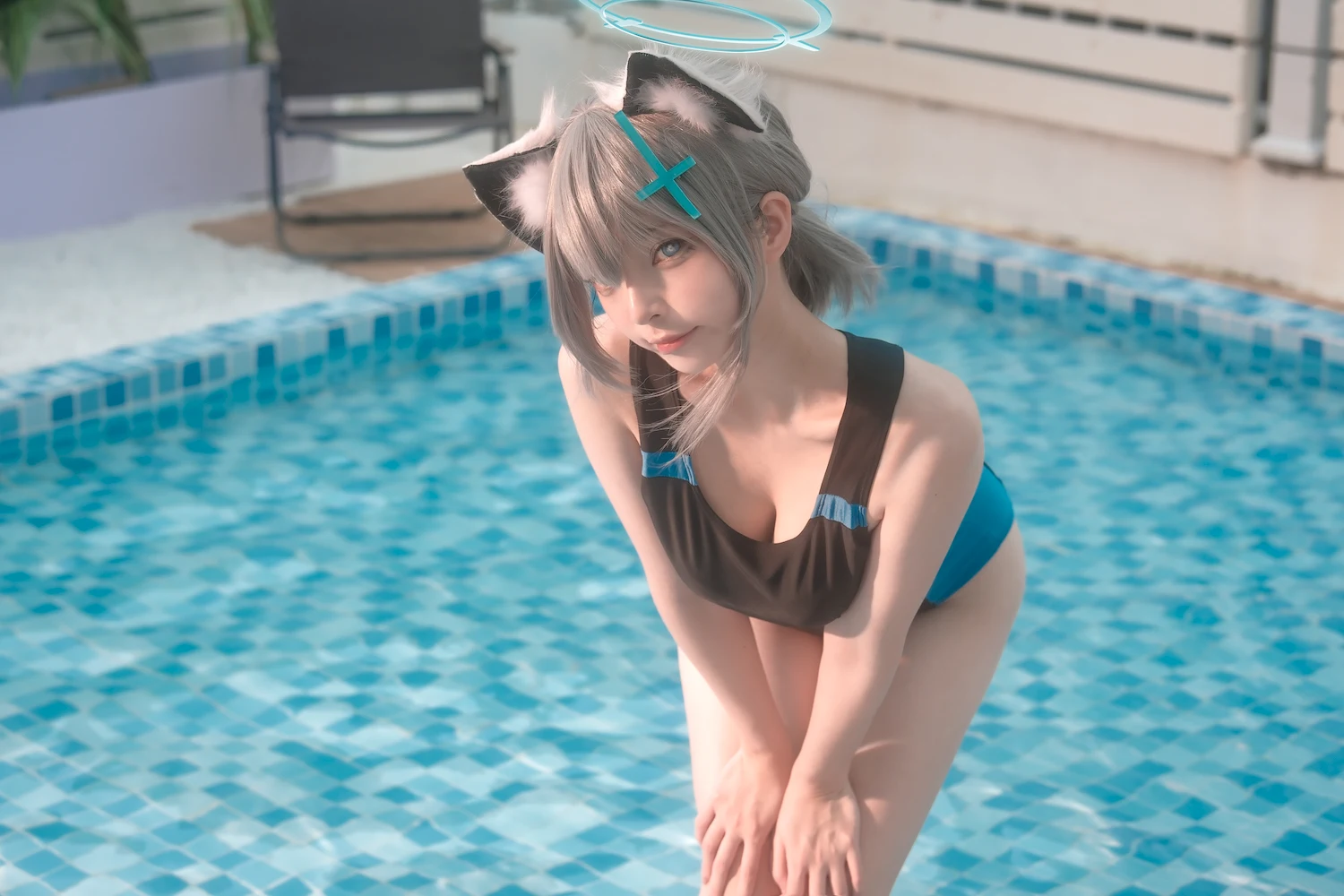 发财阿弦写真图片 性感美少女网红模特