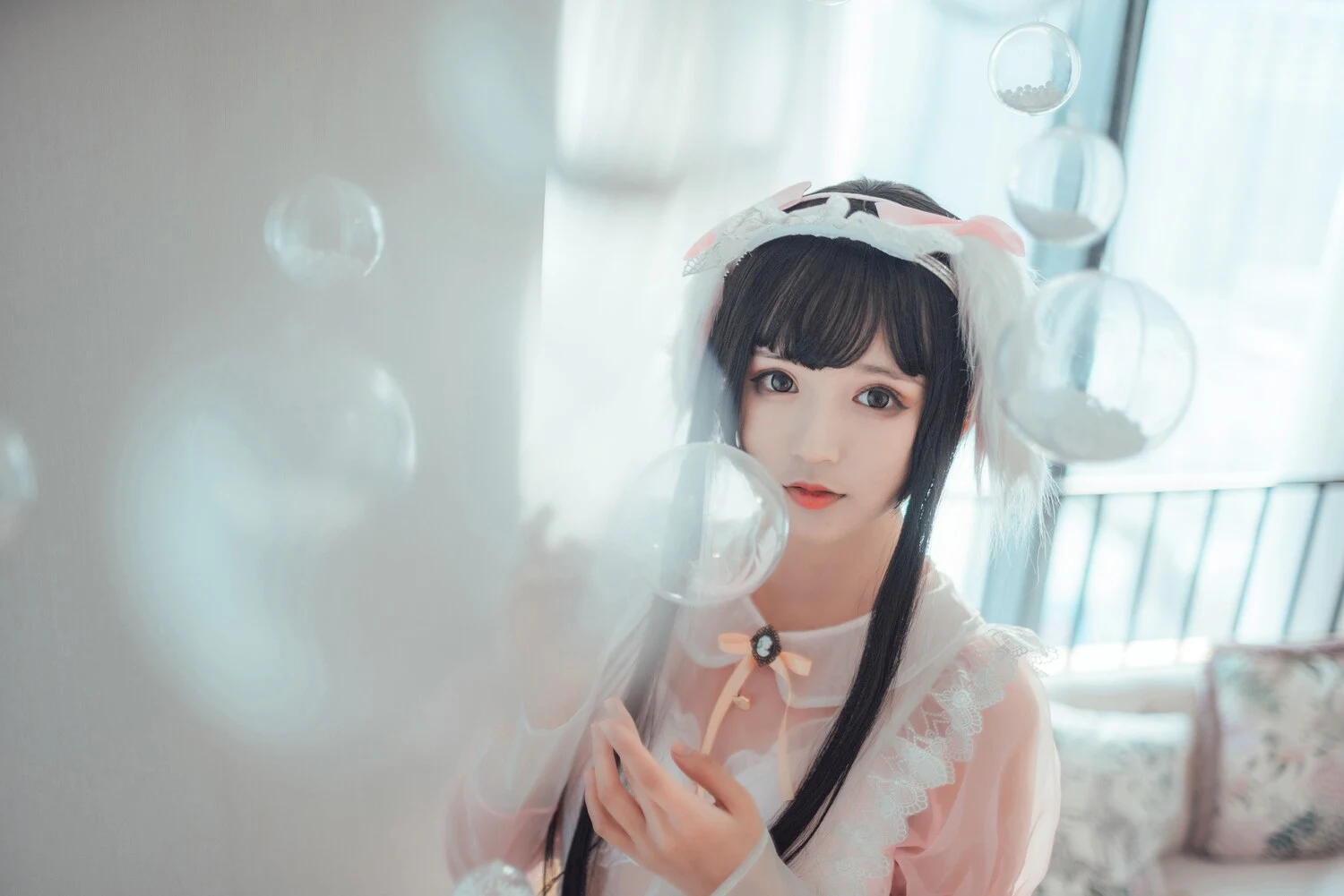 爱老师PhD写真图片 性感美少女网红模特