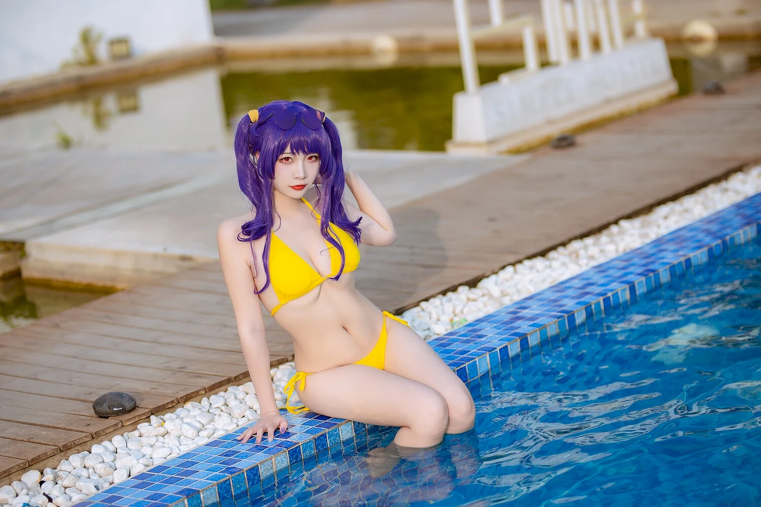二佐Nisa写真图片 性感美少女网红模特