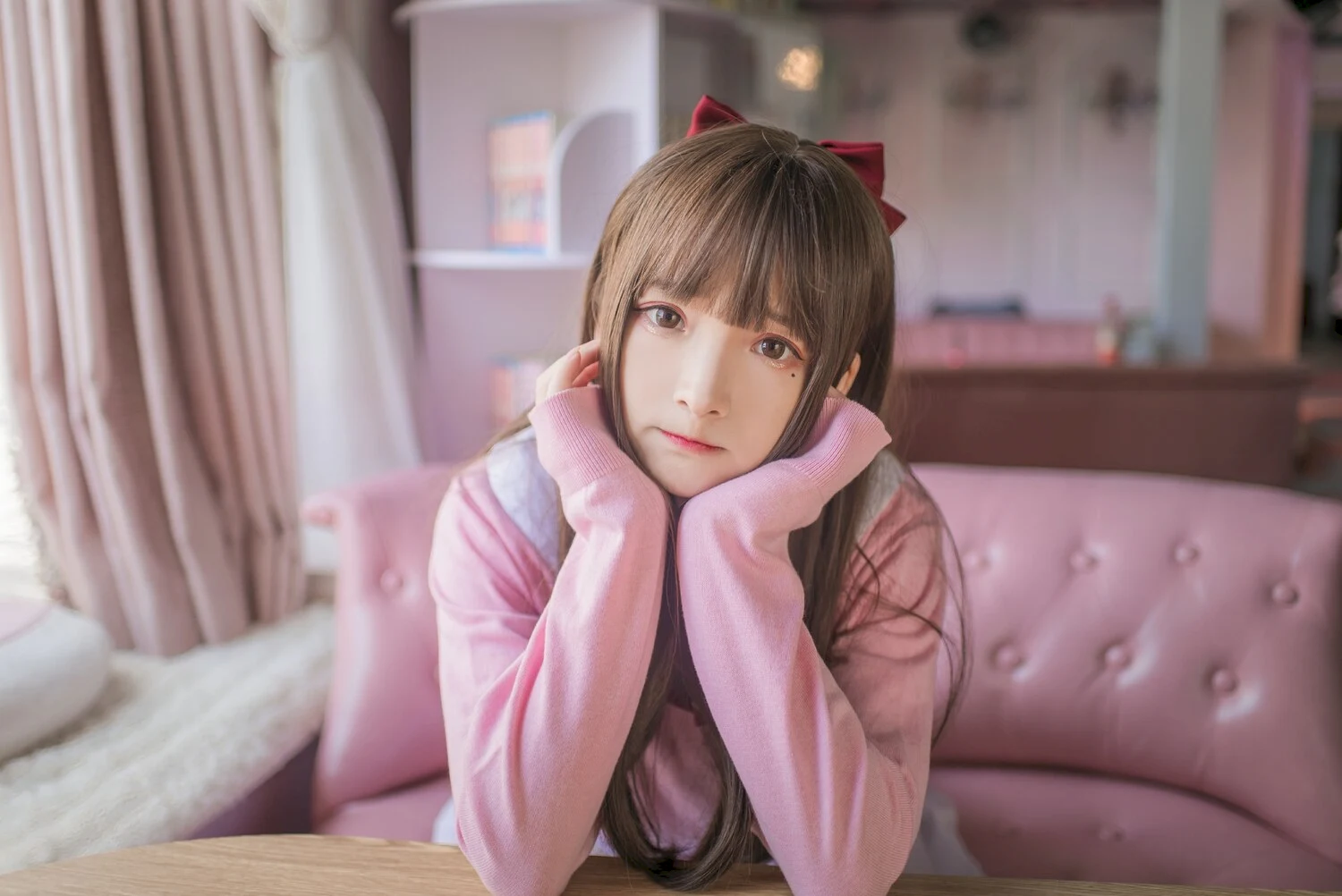 古川写真图片 性感美少女网红模特