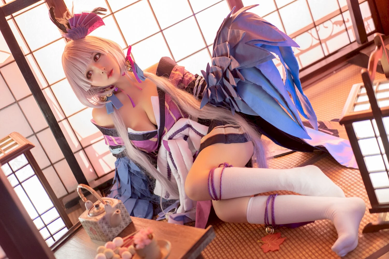 黑猫猫OvO写真图片 性感美少女网红模特