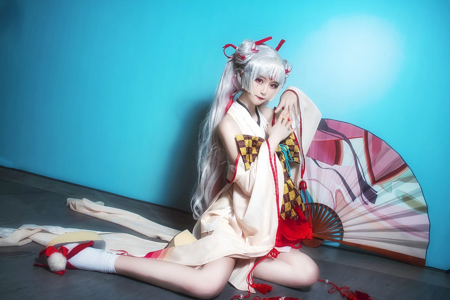 yui金鱼写真图片 性感美少女网红模特