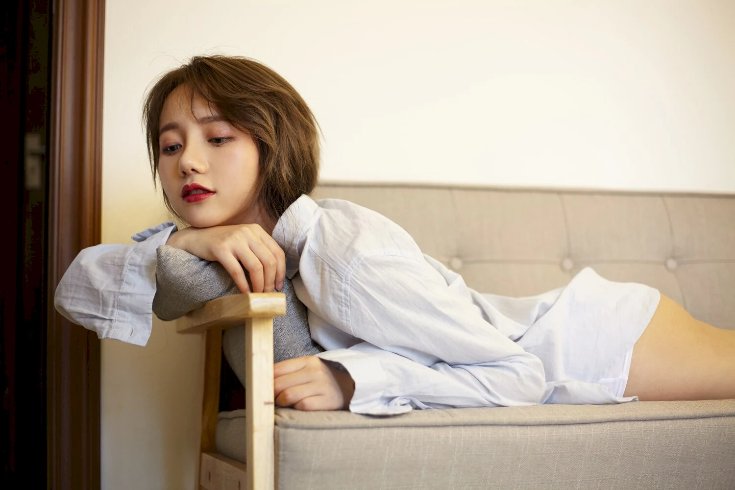 洛丽塔大哥写真图片 性感美少女网红模特