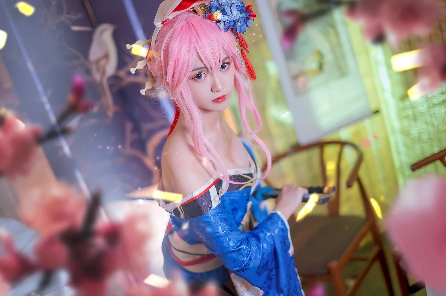 鳗鱼霏儿写真图片 性感美少女网红模特