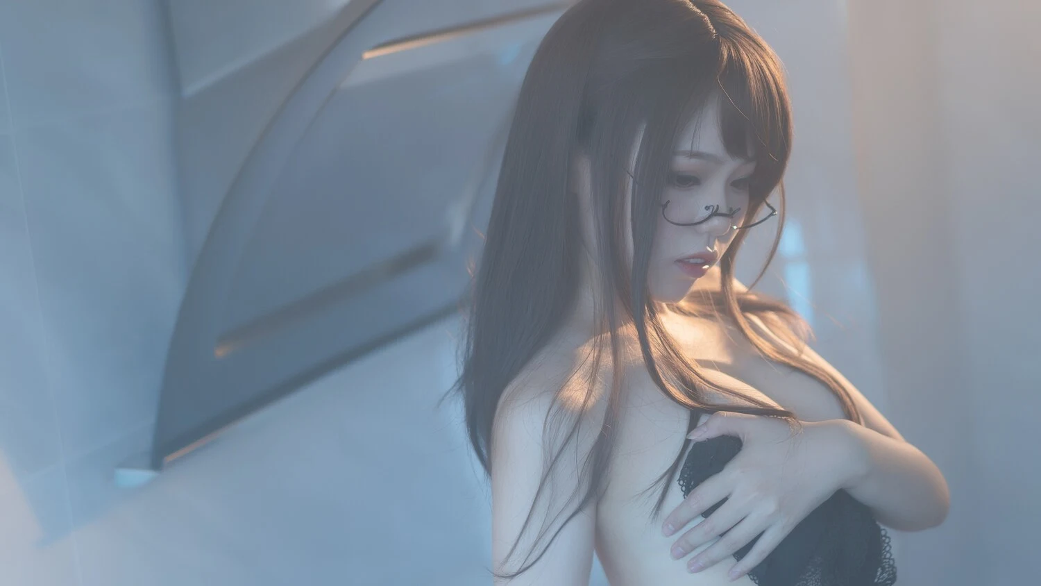 七月喵子写真图片 性感美少女网红模特