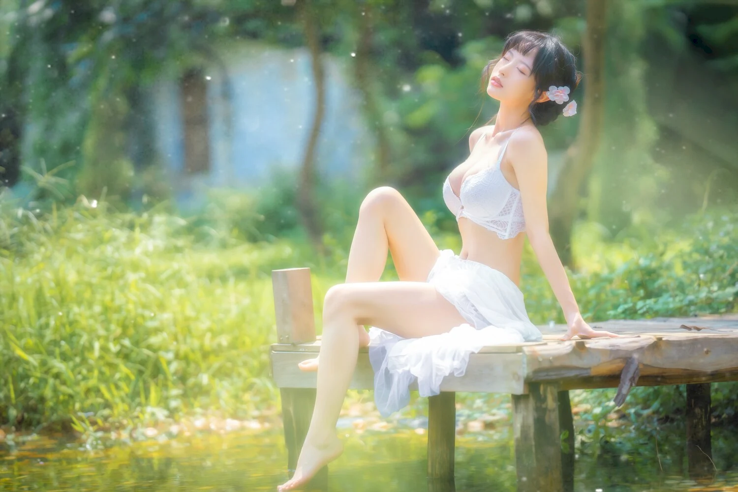 清水由乃写真图片 性感美少女网红模特