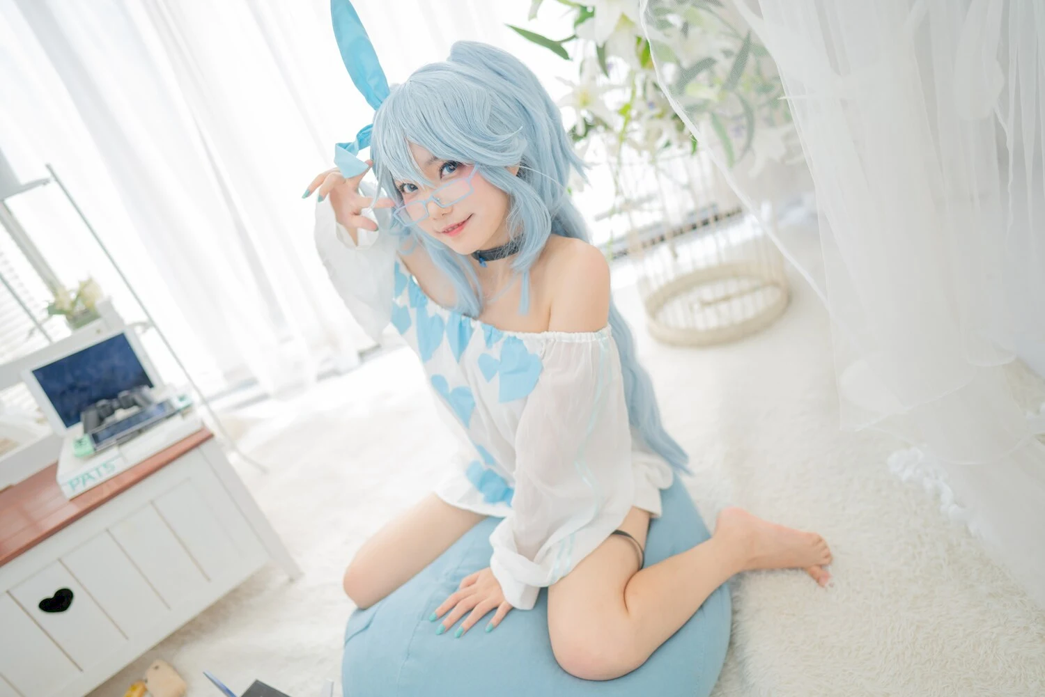 卜呦写真图片 性感美少女网红模特