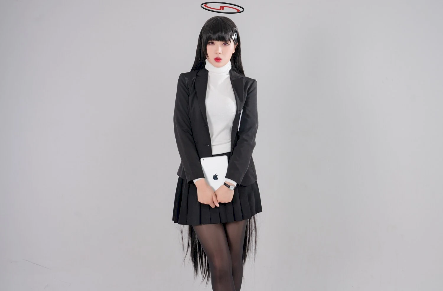 轩萧学姐写真图片 性感美少女网红模特