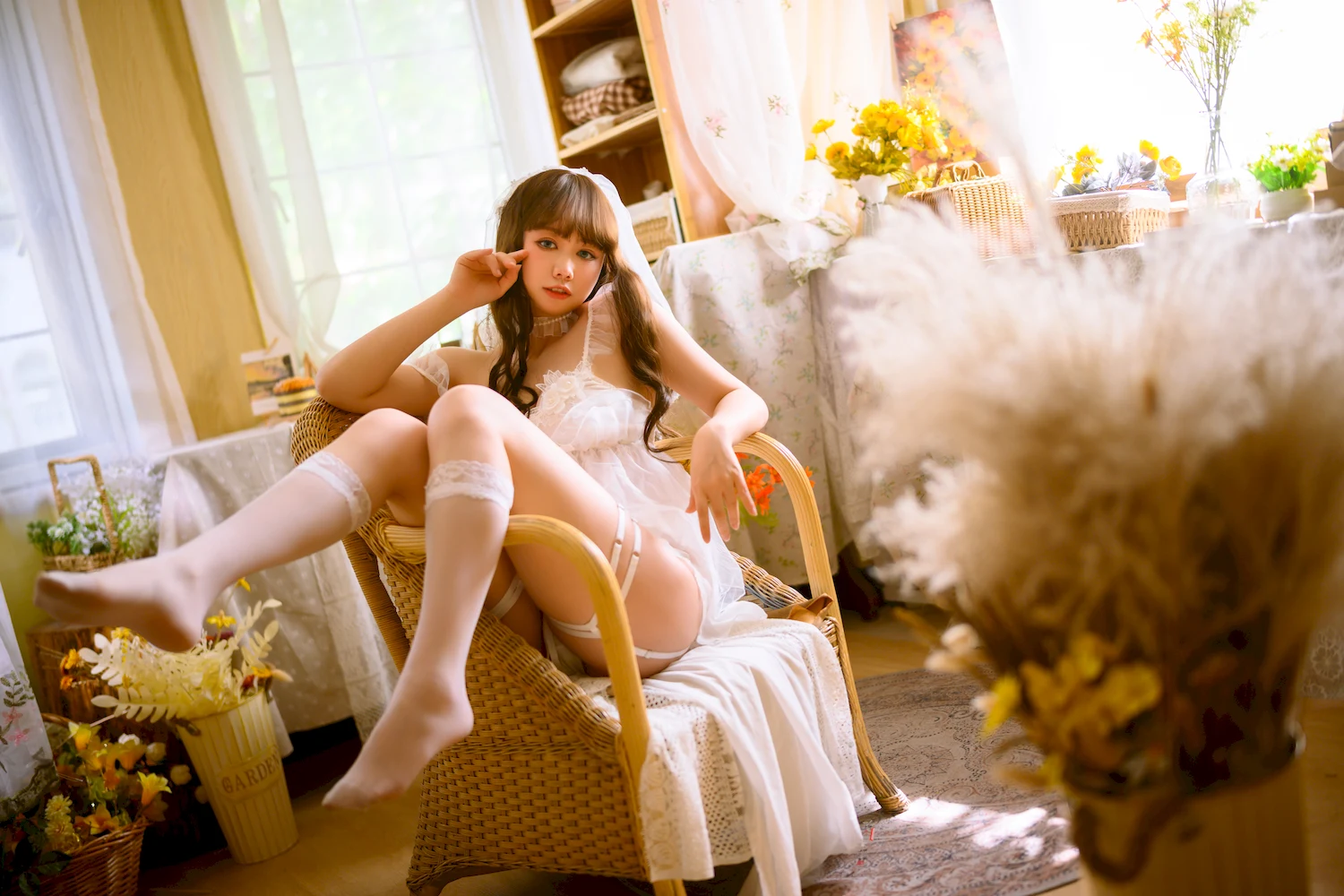 渡边早季Saki写真图片 性感美少女网红模特