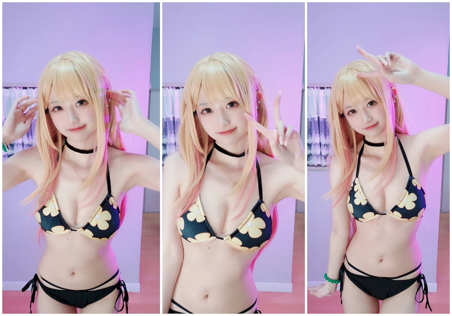 千阳(ちよ)写真图片 性感美少女网红模特