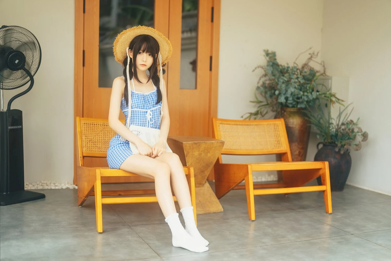发条少女(迷之呆梨)写真图片 性感美少女网红模特
