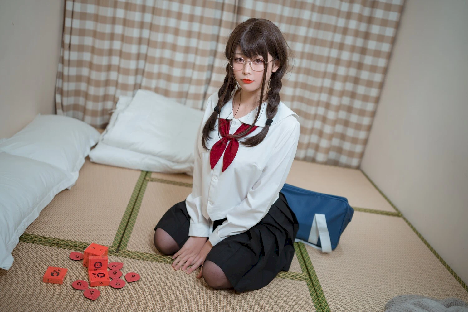 樱岛嗷一写真图片 性感美少女网红模特