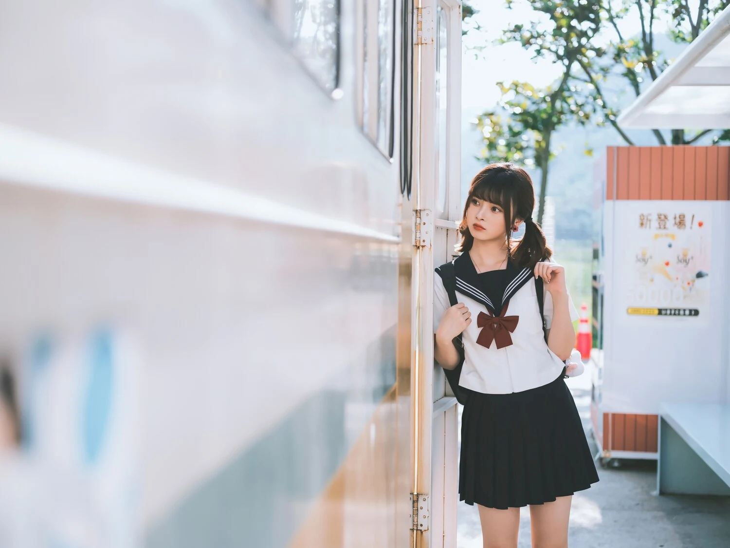 河豚抚子写真图片 性感美少女网红模特