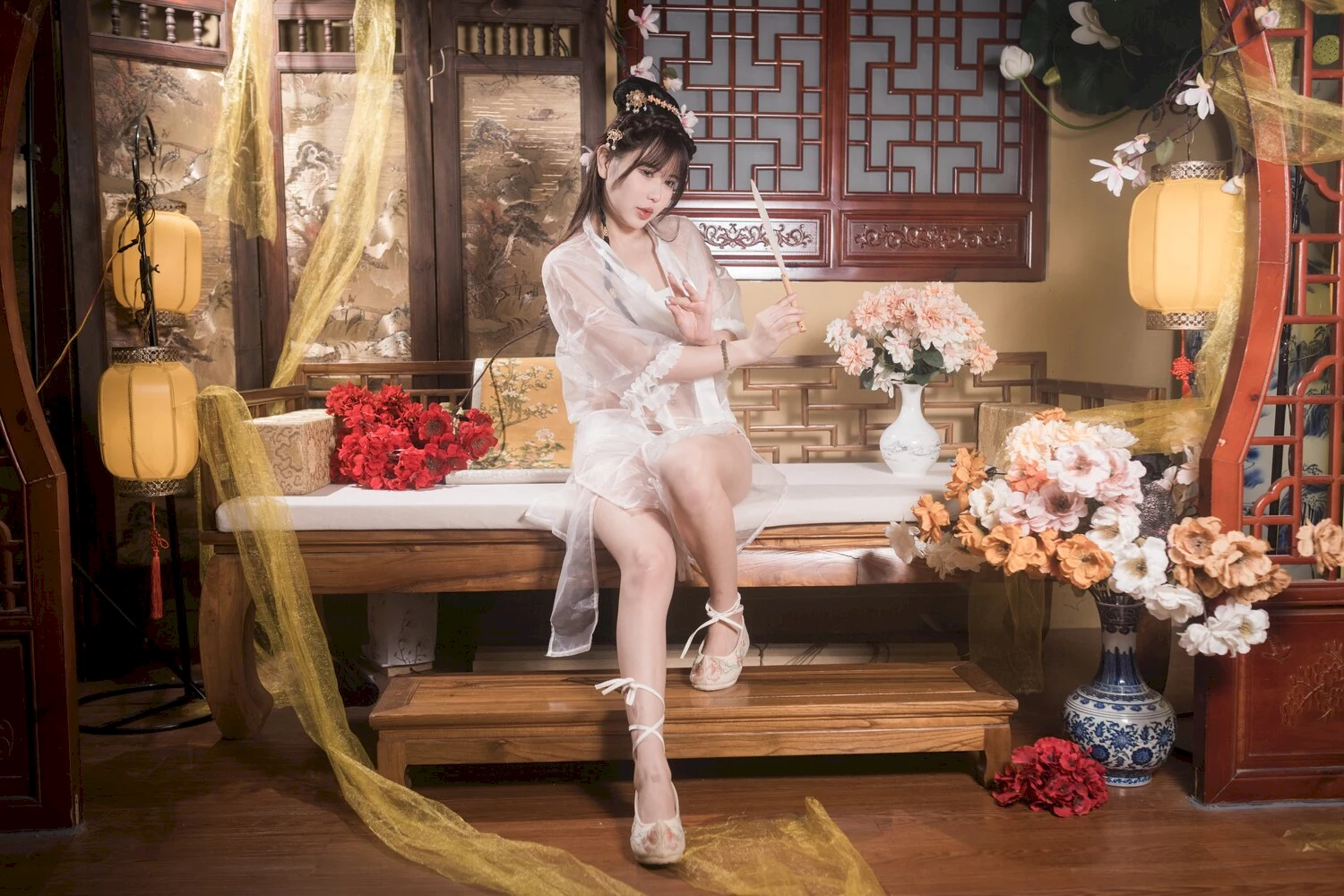 Tina很妖孽呀写真图片 性感美少女网红模特