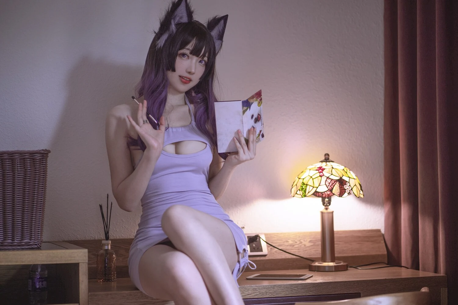 刺青Poi写真图片 性感美少女网红模特