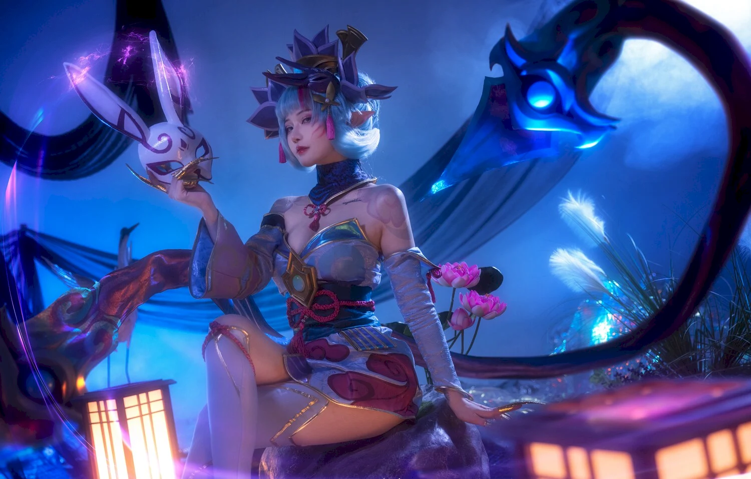 露兒大魔王写真图片 性感美少女网红模特
