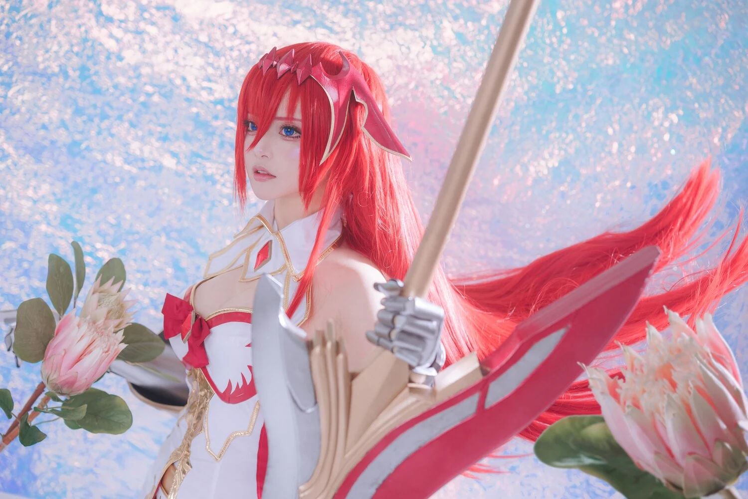 黑龙贯通写真图片 性感美少女网红模特