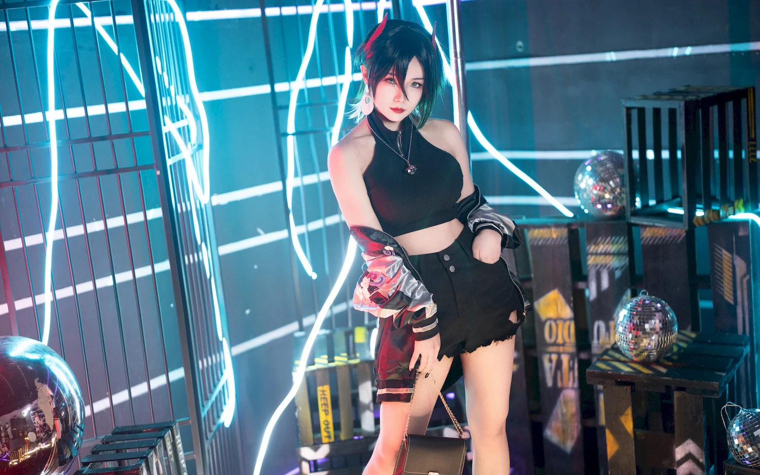 巴鲁巴鲁BaRu写真图片 性感美少女网红模特