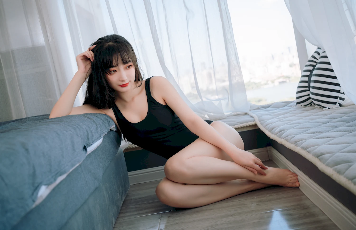 桃墨公子写真图片 性感美少女网红模特