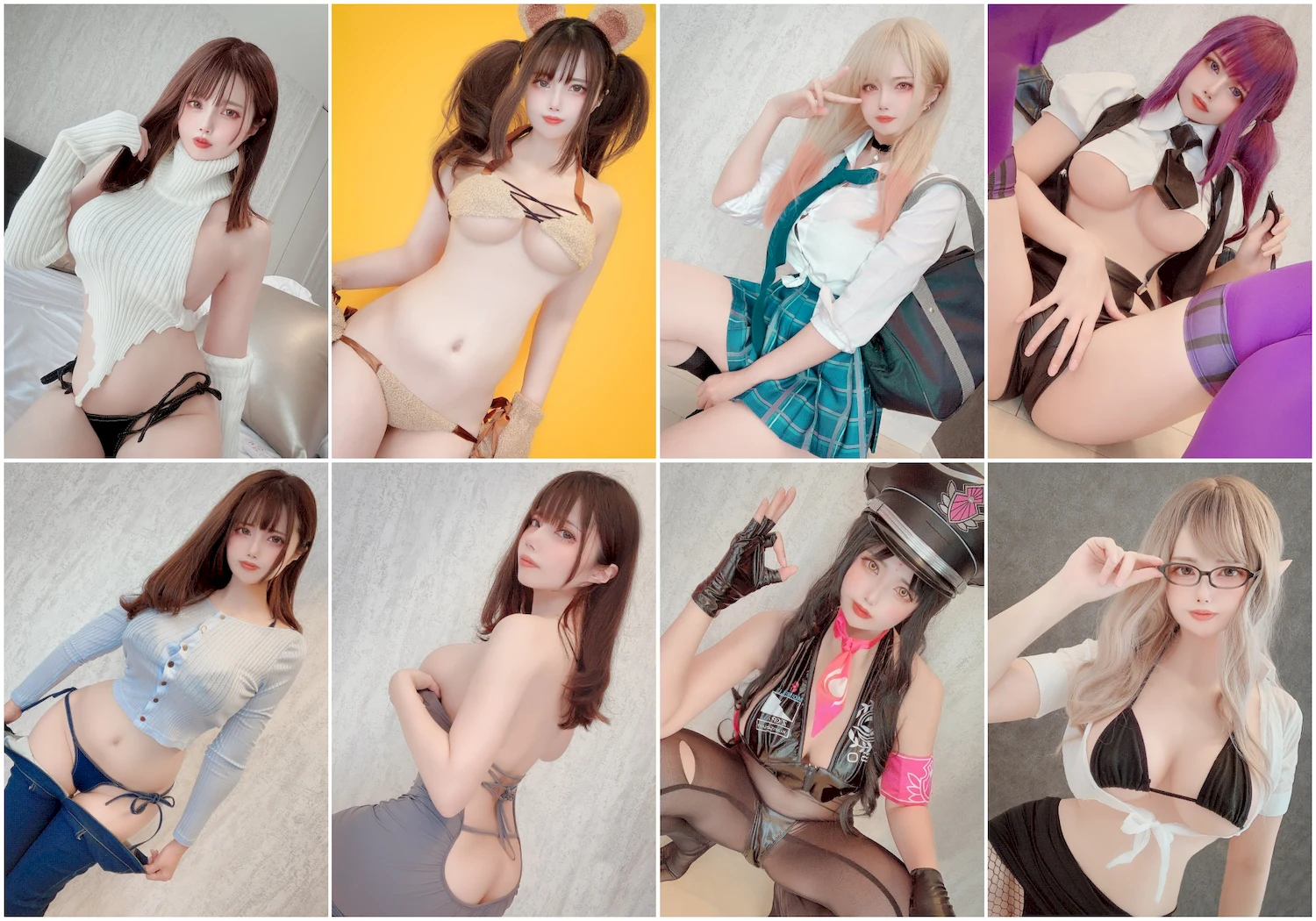 Uriうり写真图片 性感美少女网红模特