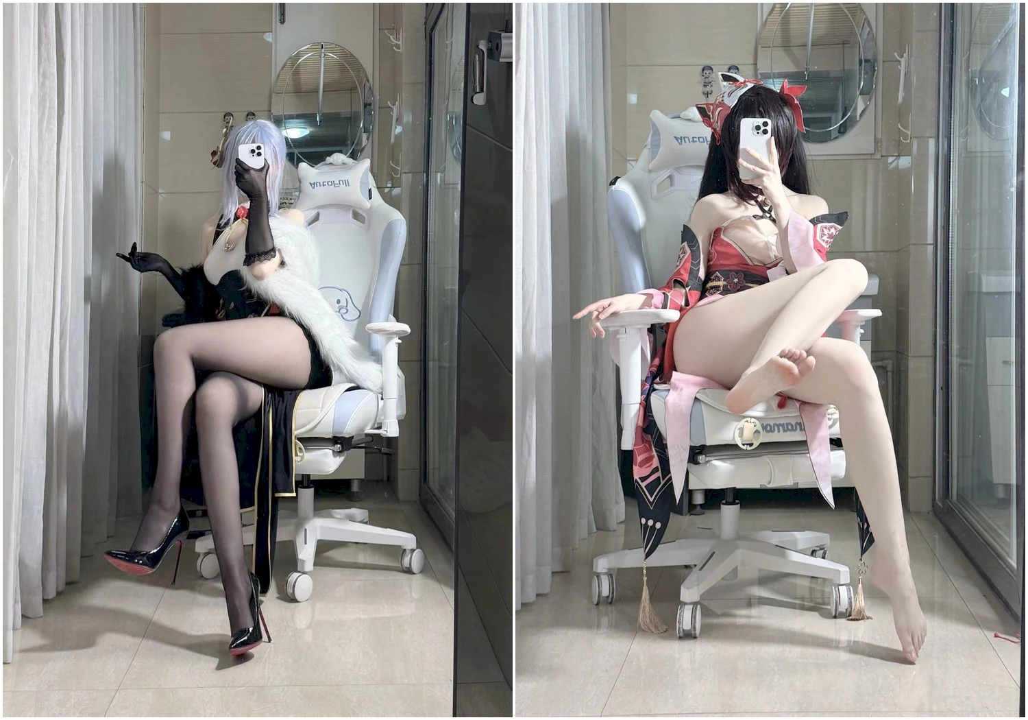 不可爱羚写真图片 性感美少女网红模特