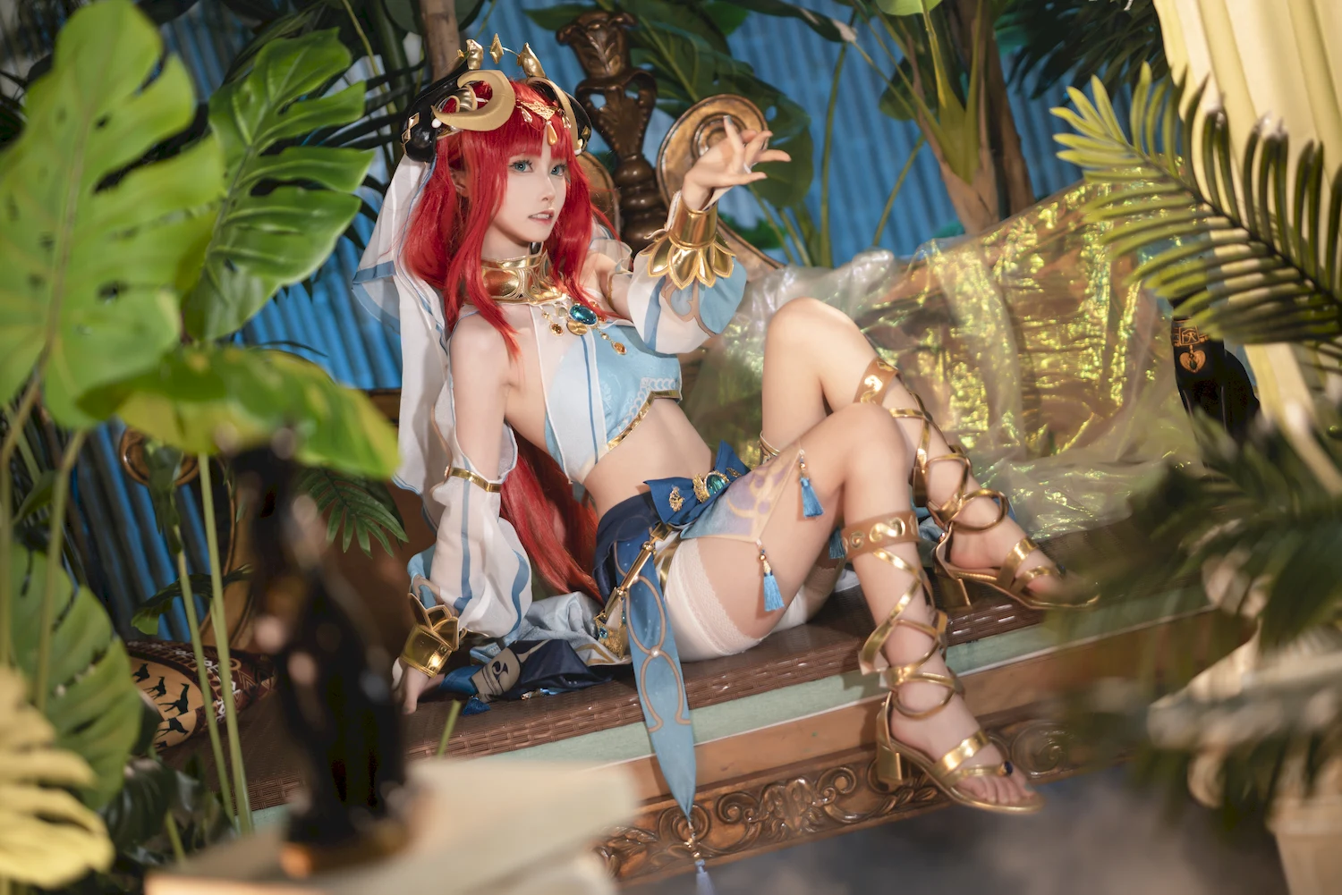 坂坂白写真图片 性感美少女网红模特