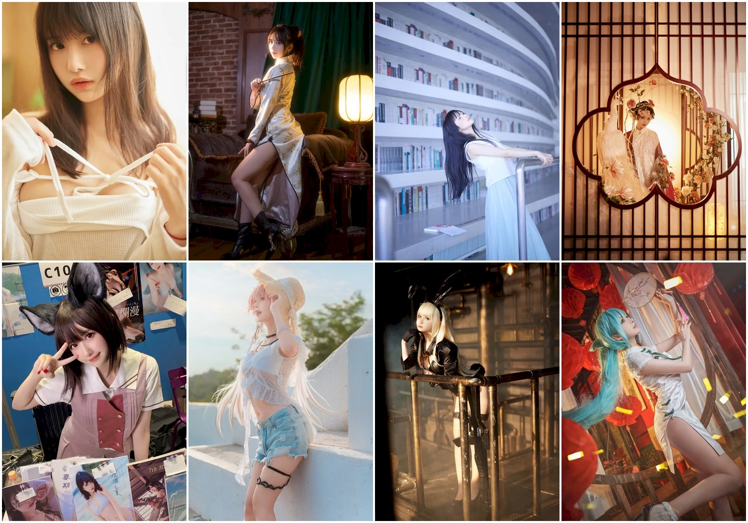 Shika小鹿鹿写真图片 性感美少女网红模特
