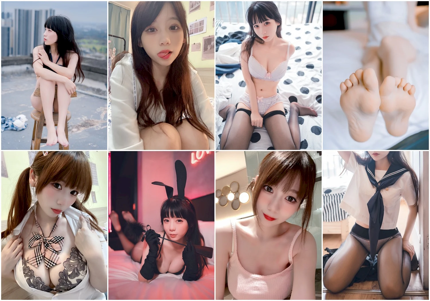 usejan(蓝蓝)写真图片 性感美少女网红模特
