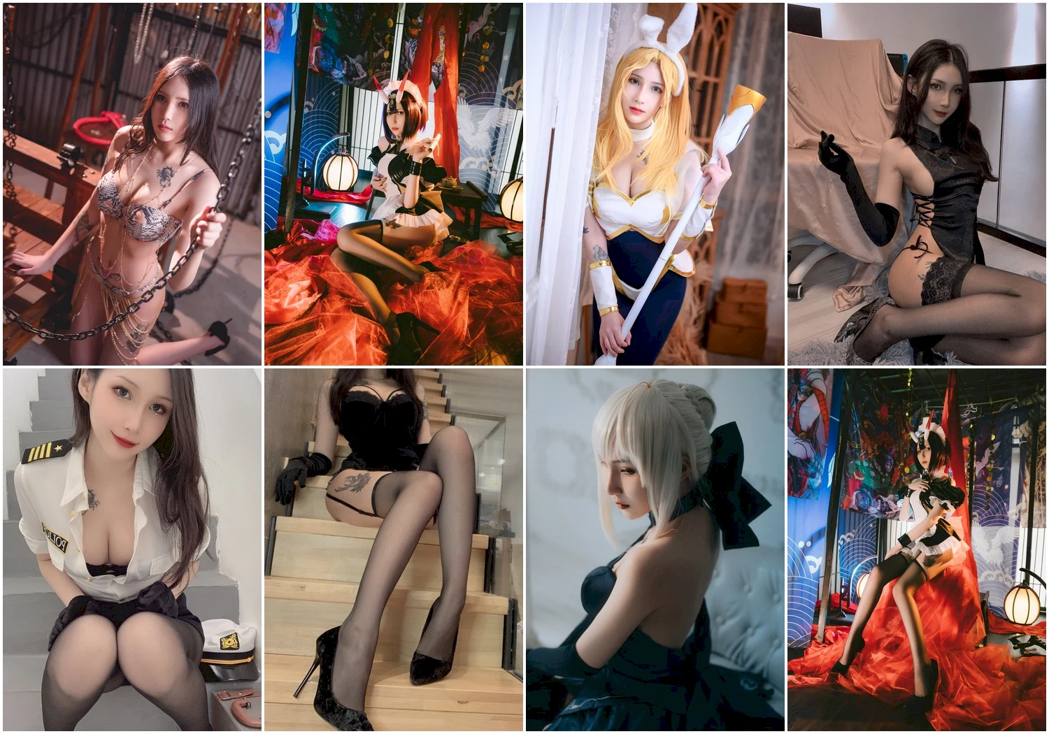Vams子写真图片 性感美少女网红模特