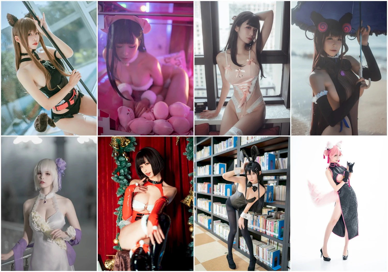 爱老师PhD写真图片 性感美少女网红模特