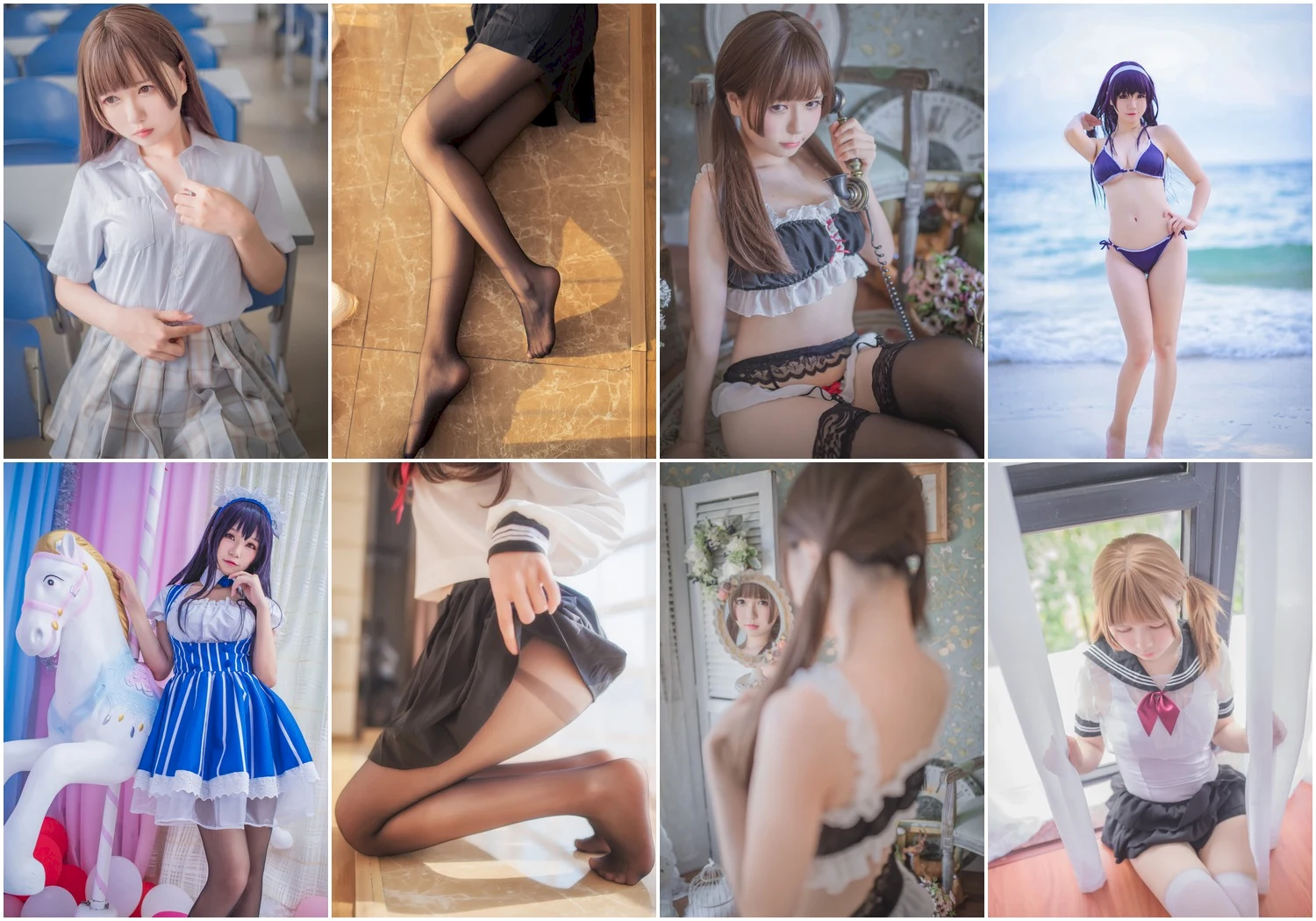 白金Saki写真图片 性感美少女网红模特