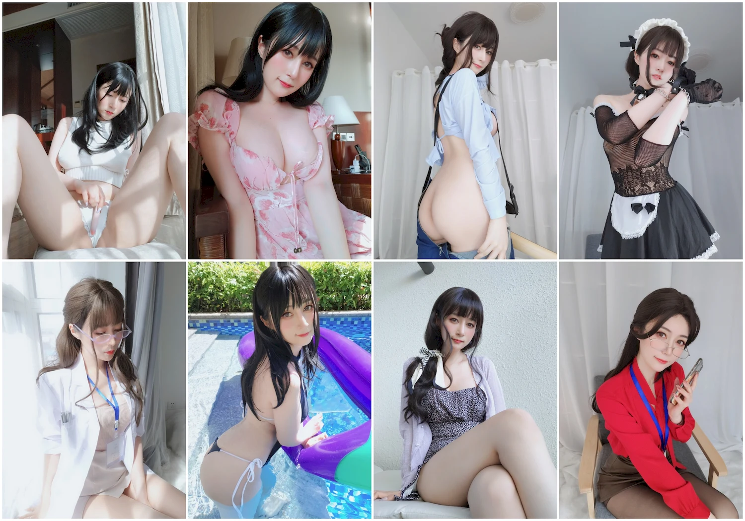 白银81写真图片 性感美少女网红模特