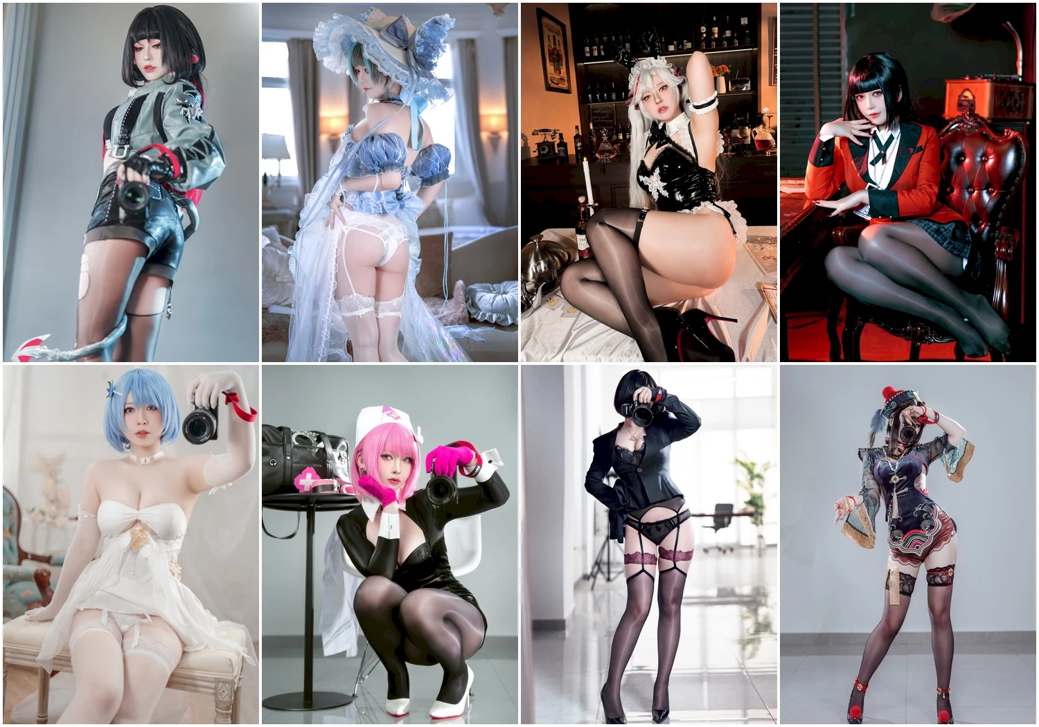 半半子写真图片 性感美少女网红模特