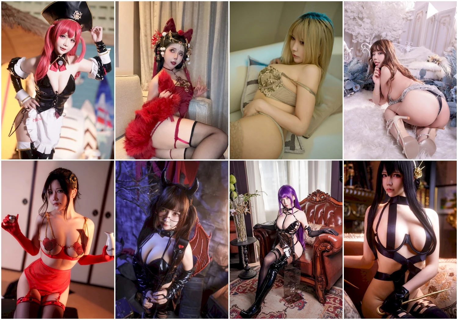 抱走莫子A写真图片 性感美少女网红模特