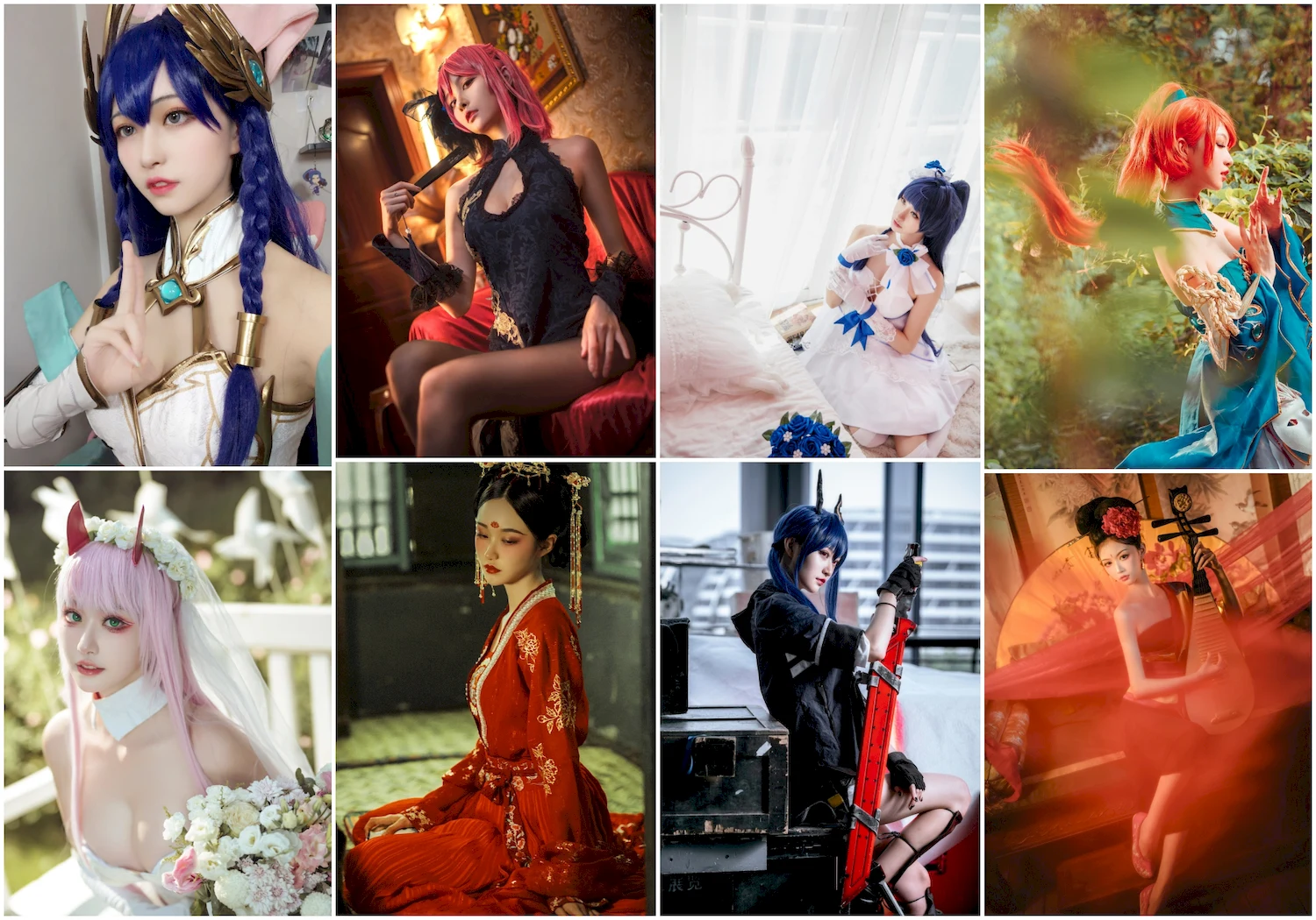 沧霁桔梗写真图片 性感美少女网红模特