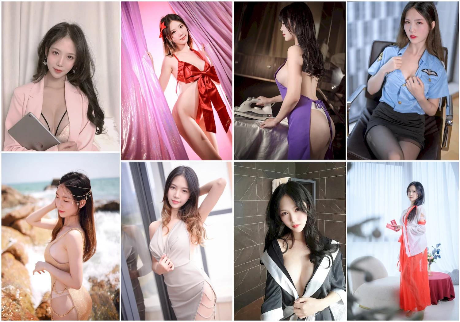 抖娘-利世写真图片 性感美少女网红模特