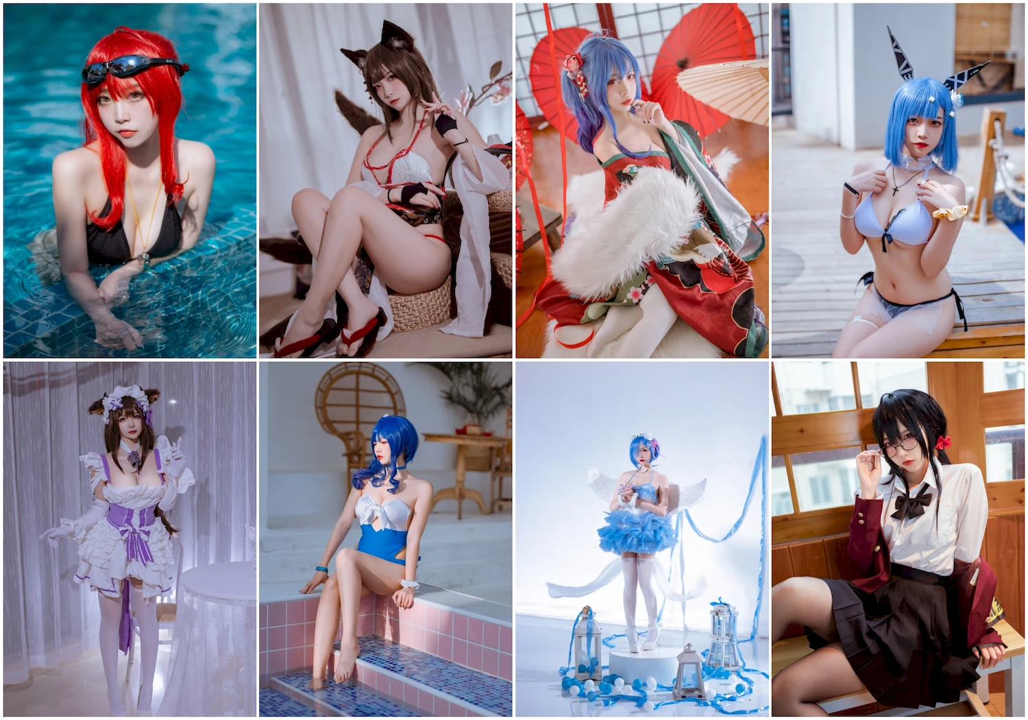 二佐Nisa写真图片 性感美少女网红模特