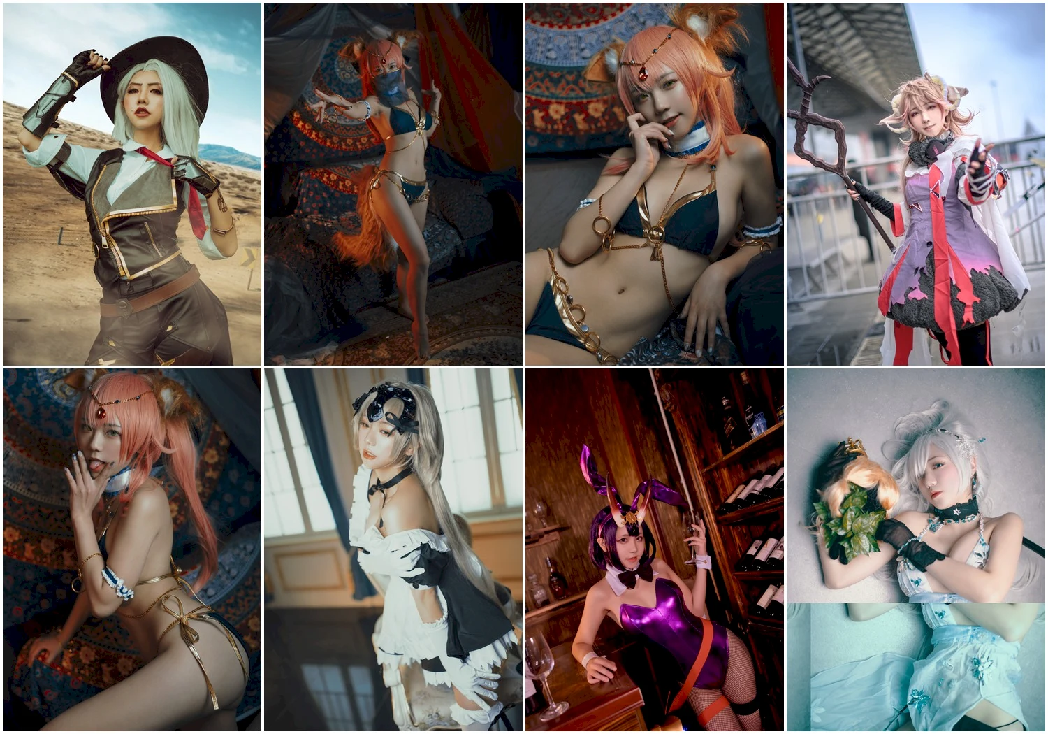 蓝小沂KiKi写真图片 性感美少女网红模特