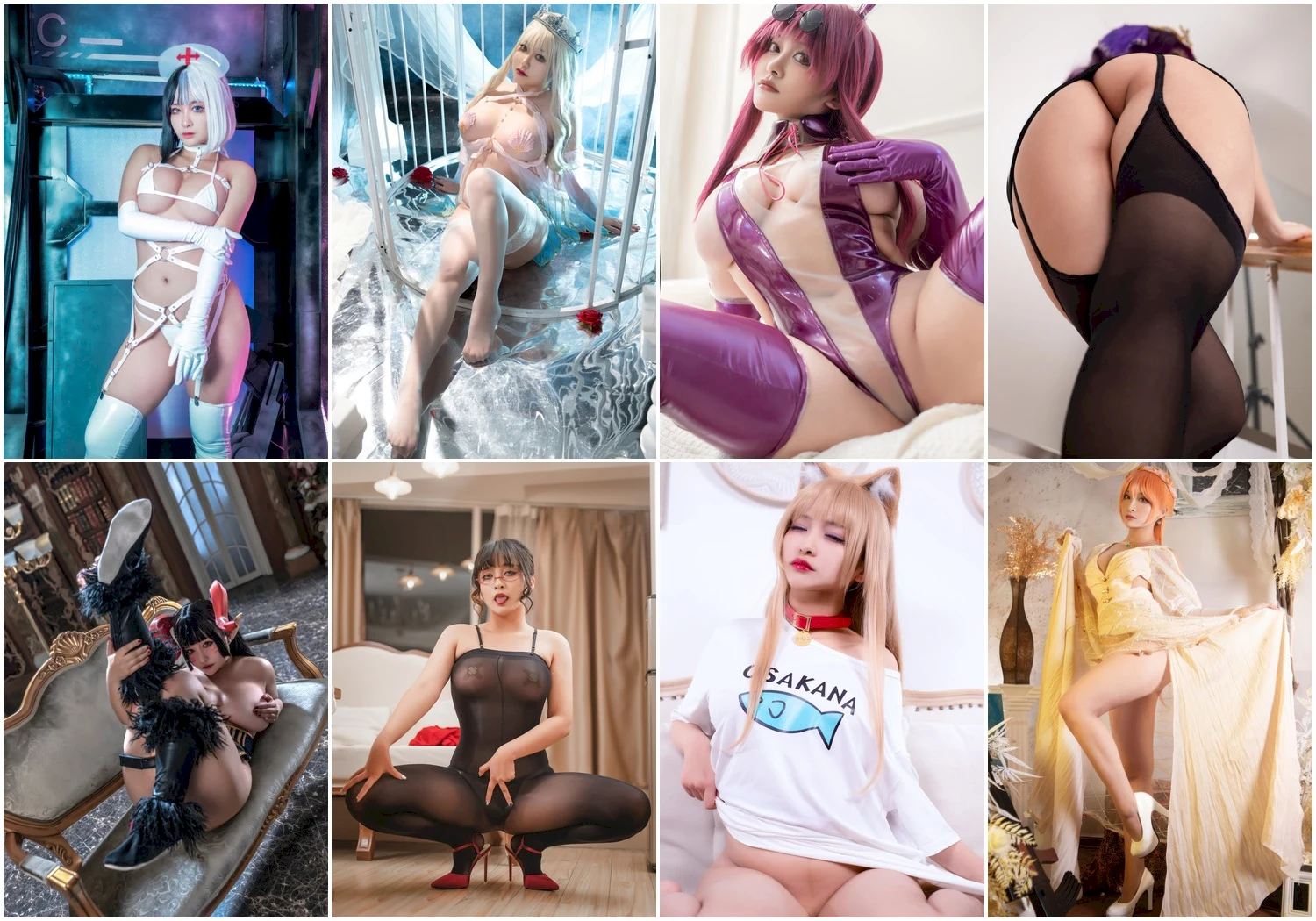 洛璃 LoLiSAMA写真图片 性感美少女网红模特