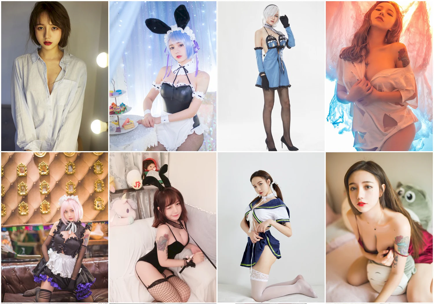 洛丽塔大哥写真图片 性感美少女网红模特