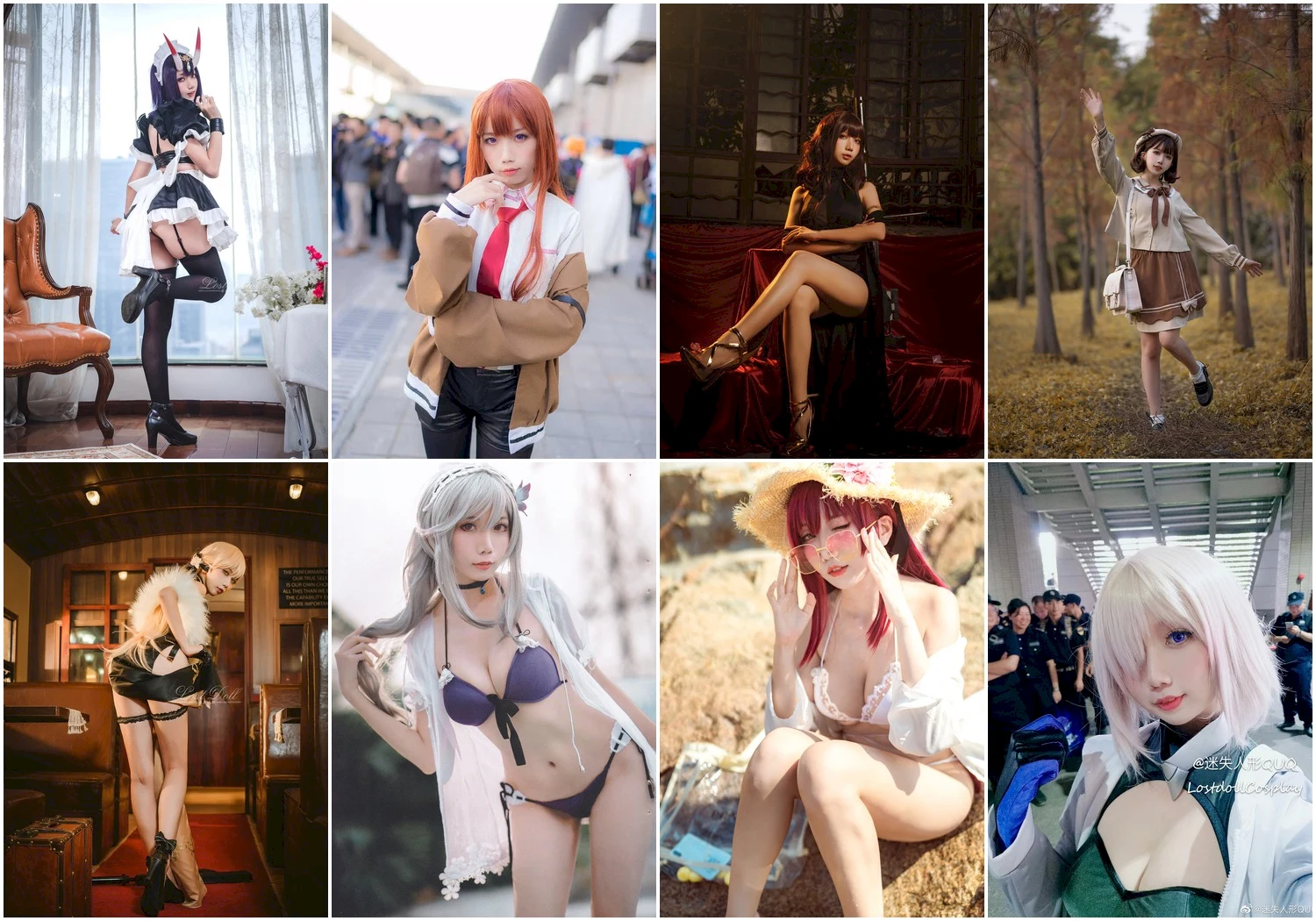 迷失人形写真图片 性感美少女网红模特