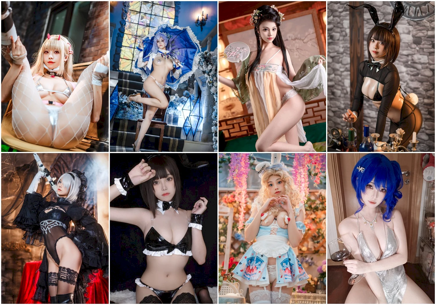 蜜汁猫裘写真图片 性感美少女网红模特