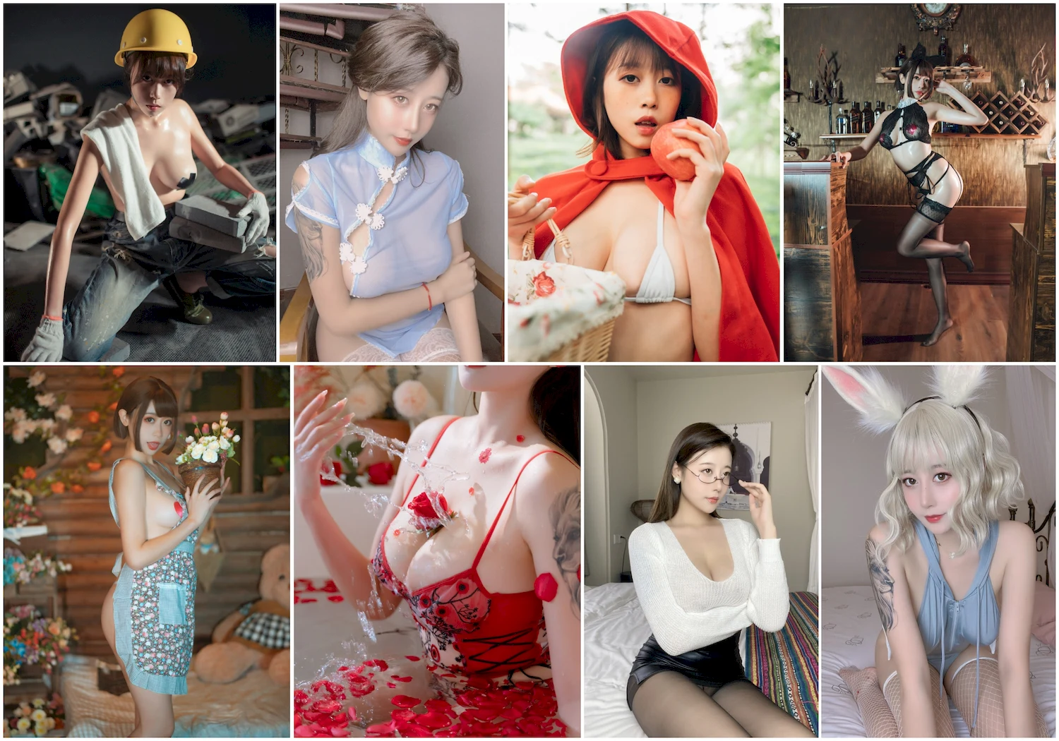 奈汐酱Nice写真图片 性感美少女网红模特