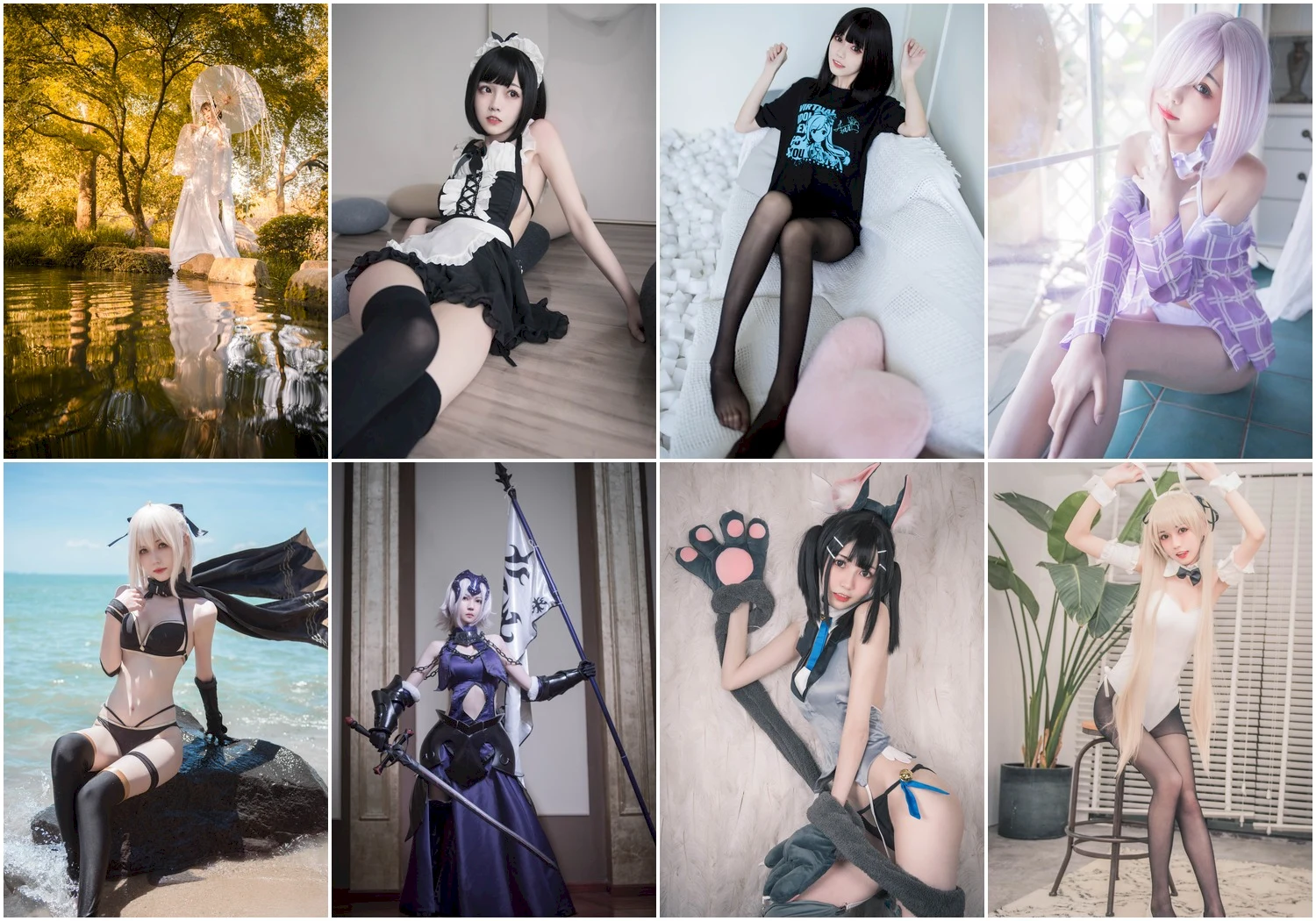 你的负卿写真图片 性感美少女网红模特