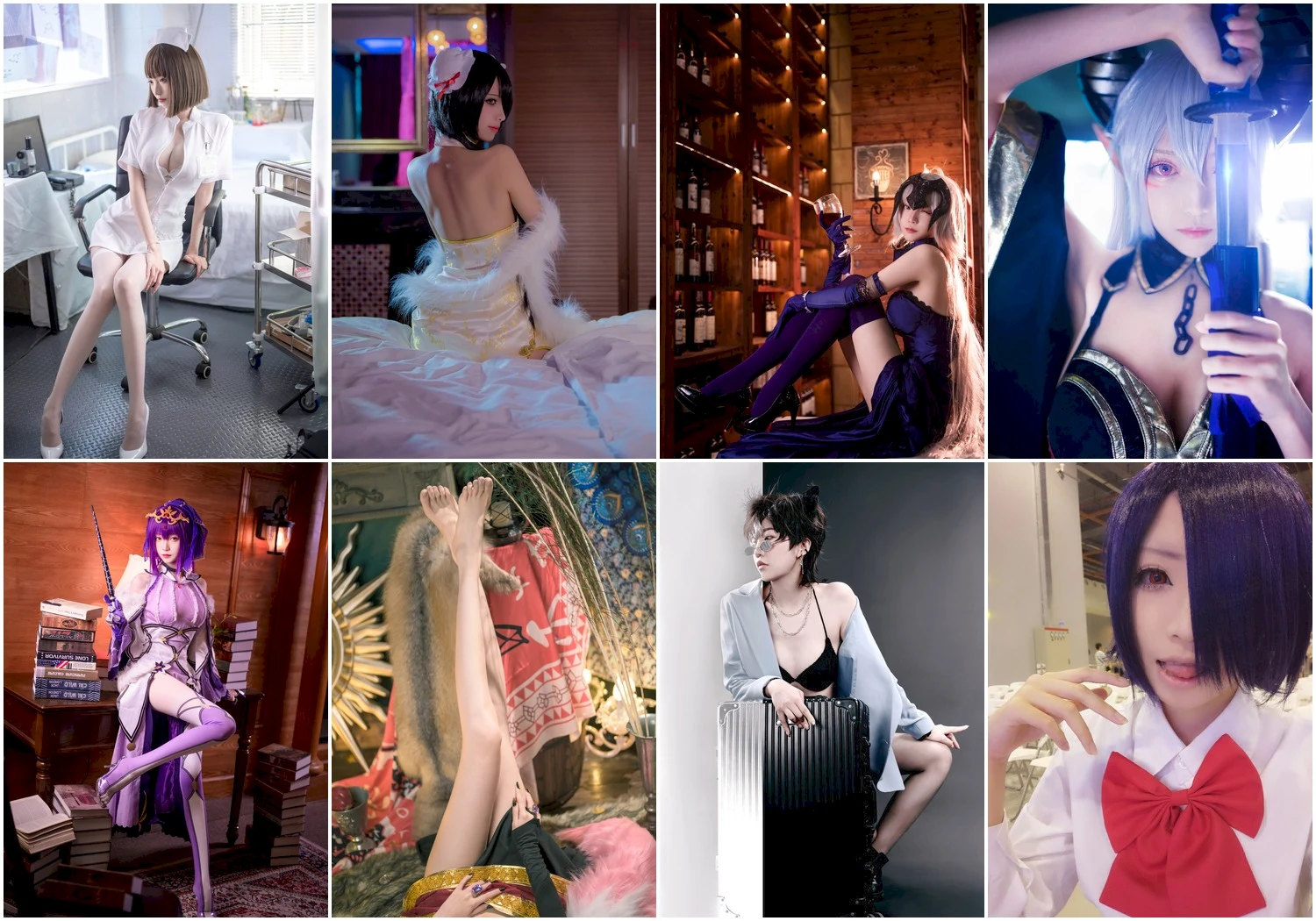 青青子JS写真图片 性感美少女网红模特
