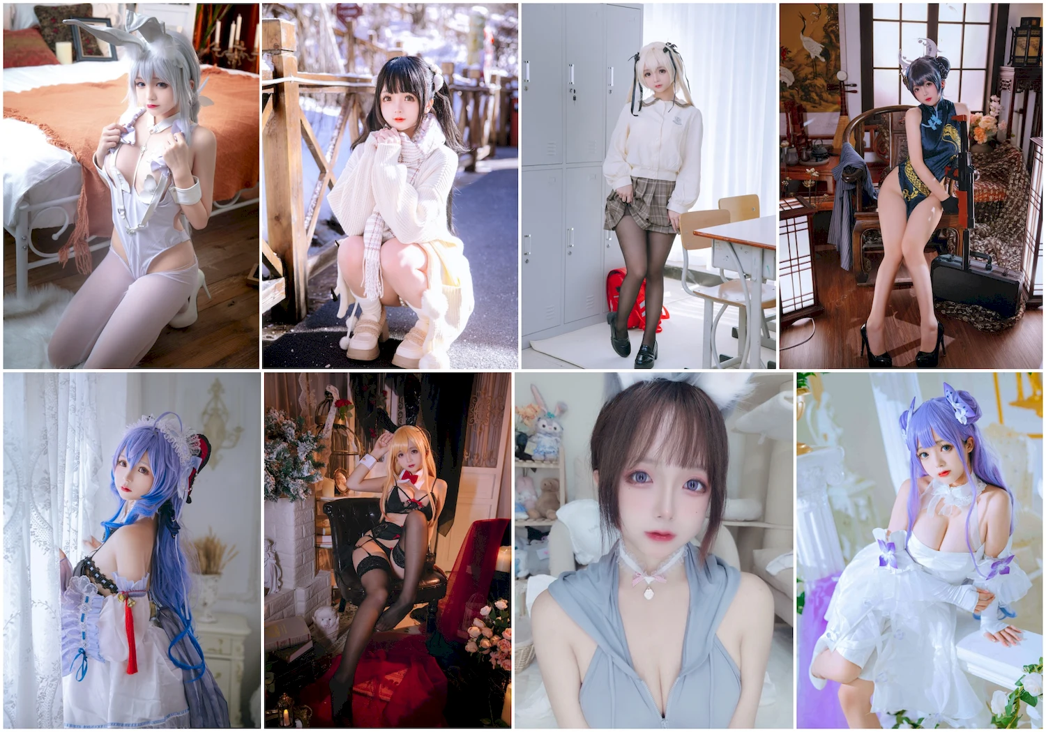日奈娇写真图片 性感美少女网红模特