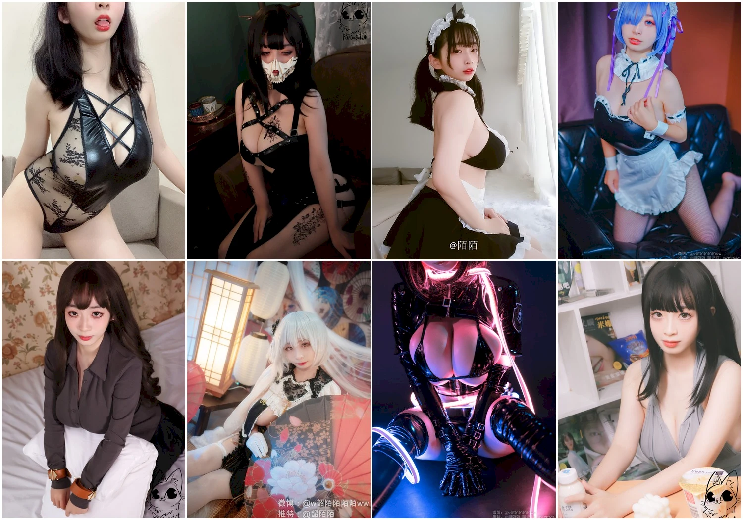 韶陌陌写真图片 性感美少女网红模特