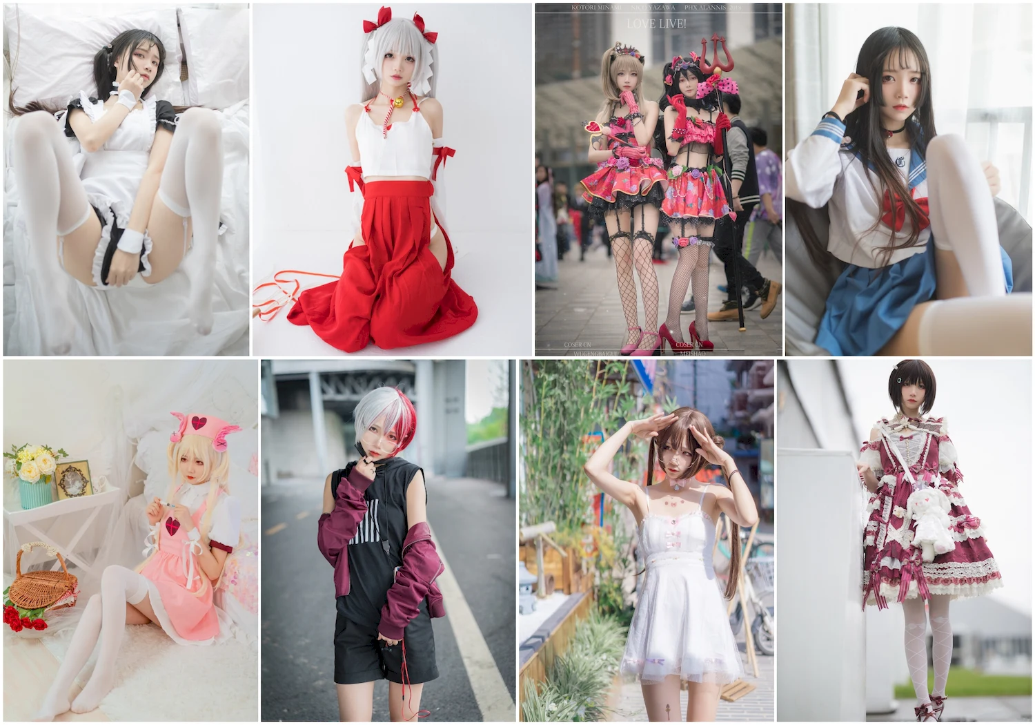 五鬼百更写真图片 性感美少女网红模特