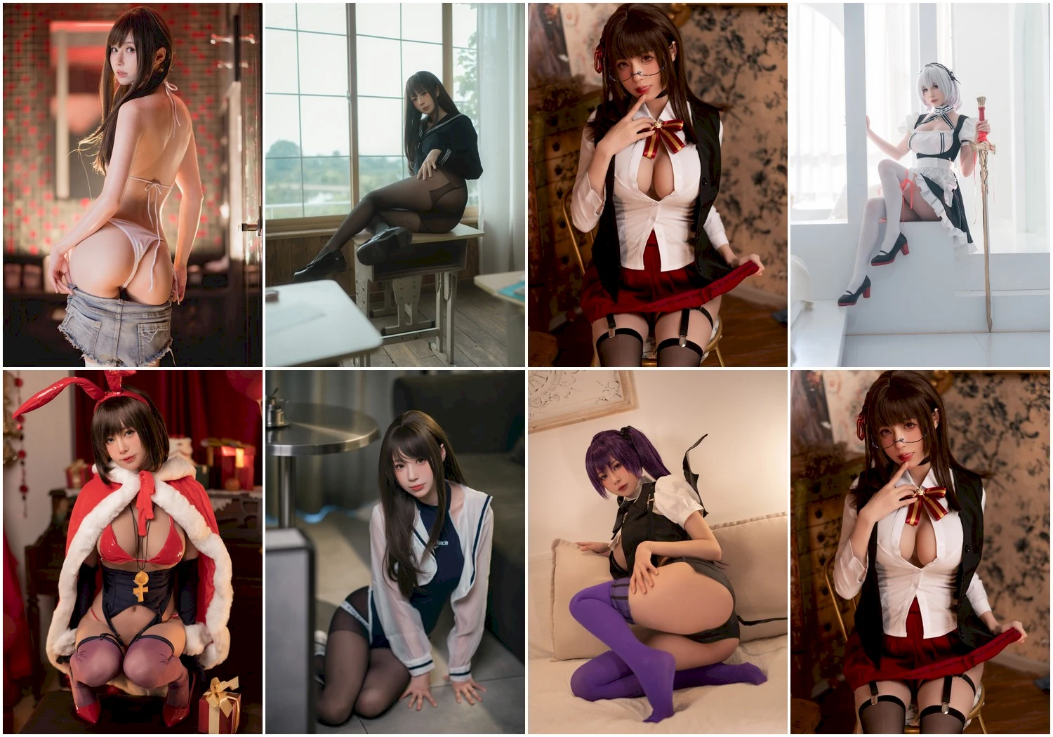 西园寺南歌写真图片 性感美少女网红模特